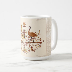Mug Australie Armoiries Tint Brown