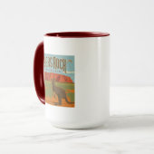 Mug Australie | Ayers Rock Kangaroos (Devant gauche)