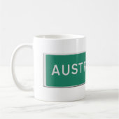 Mug Australie dans cette direction (Gauche)