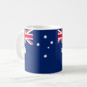 Mug Australie Drapeau en céramique Musique (Devant gauche)