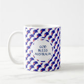 Mug AUSTRALIE Drapeau Patriotique Personnalisé Monogra (Gauche)