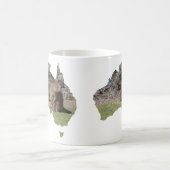 Mug Australie Forme Mignon Quokka Mangeant de l'Herbe (Centre)