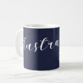 Mug Australie Heart Mug, Drapeau australien (Devant gauche)
