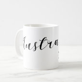 Mug Australie Heart Mug, Drapeau australien (Devant gauche)