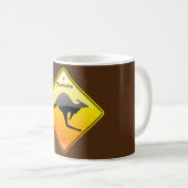 Mug Australie Kangaroo (Devant droit)