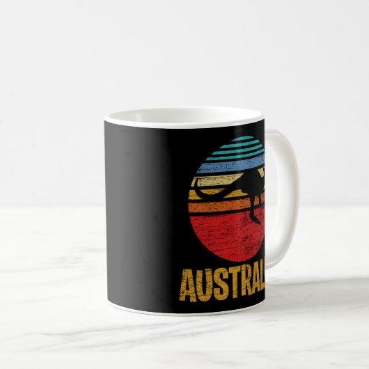 Mug Australie Kangaroo (Devant droit)