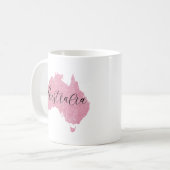 Mug Australie Pays Couleur brillante (Devant gauche)