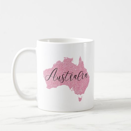 Mug Australie Pays Couleur brillante (Gauche)