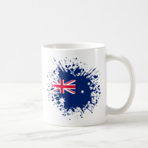 Mug Australie Souvenir Landmark, Australie Drapeau Voy