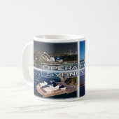 Mug Australie - Sydney - Opéra - (Devant gauche)
