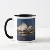 Mug Australie, Sydney. Opéra de nuit sur (Gauche)