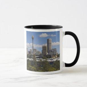 Mug Australie, Sydney, Potts Point. Skyline de Sydney.