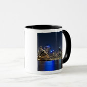 Mug Australie, Sydney. Skyline avec l'Opéra vu (Devant droit)