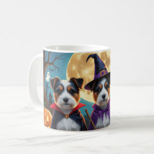 Mug Australie Terrier Chiens Citrouille Halloween Funn