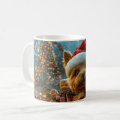 Mug Australie Terrier Dog Roller Dessous de verre Noël (Devant gauche)