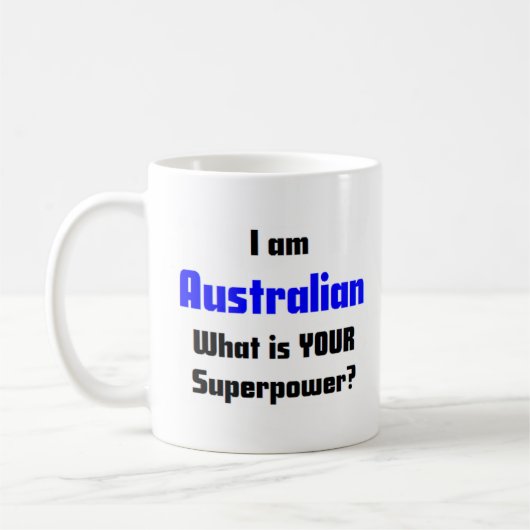 Mug australien (Gauche)