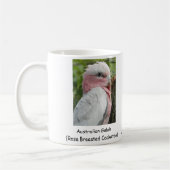 Mug Australien Galah (cacatoès rose de Breasted) (Gauche)