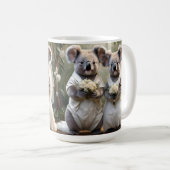 Mug Australien Koala Bear Mariage blanc (Devant droit)