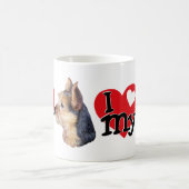 Mug Australien Terrier I (coeur) mon (Centre)
