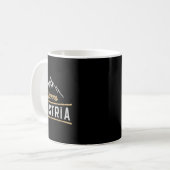 Mug Austrian Gift Shirts Ltd Vienna Austria Retro Vaca (Devant gauche)