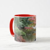 Mug AutAutomne Japonais Garden Pond Photo (Devant gauche)