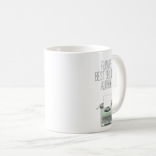 Mug auteur de best-seller futur (Devant droit)