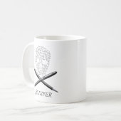 Mug Auteur de crâne (Devant gauche)