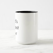 Mug Auteur de Goodest du monde (Centre)