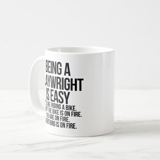 Mug Auteur dramatique (Devant gauche)