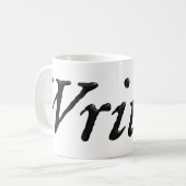 Mug Auteur Ing noir (Devant gauche)