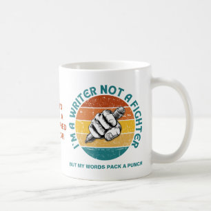 Mug AUTEUR N'EST PAS UN COMBATTRE NaNoWriMo livre