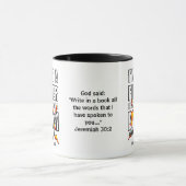 Mug AUTEUR PAS UN COMBATTRE Auteur NaNoWriMo (Centre)