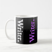 Mug Auteur vertical de Colorsplash d'inversion (Gauche)