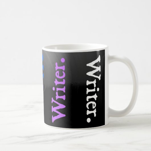 Mug Auteur vertical de Colorsplash d'inversion (Droite)