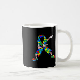 Mug Autism Aware Kids Dabbing Puzzle Piece Love Da