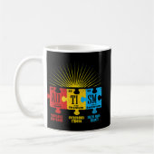 Mug Autism Aware Puzzle Chemical Element (Gauche)