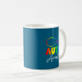Mug Autism Awareness Acceptance Infinity Symbol Advoca (Devant droit)
