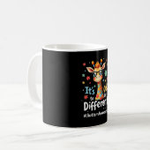 Mug Autism Awareness Cute Giraffe Animal Its Ok To Be (Devant gauche)