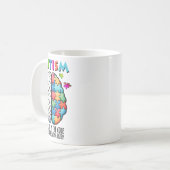 Mug Autism Brain Puzzle No Flaw In The Code  (Devant gauche)