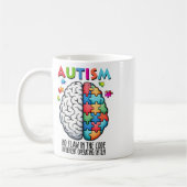 Mug Autism Brain Puzzle No Flaw In The Code  (Gauche)