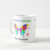 Mug Autism Butterfly (Devant gauche)