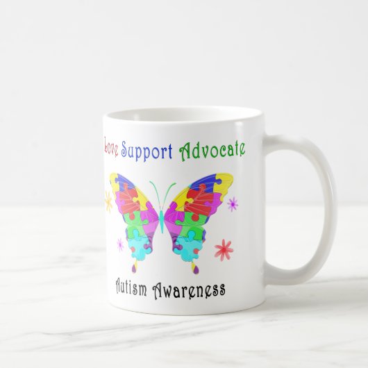 Mug Autism Butterfly (Droite)