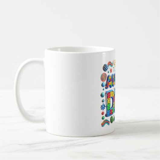 Mug Autism Diva Classic Mug, 11 oz (Gauche)