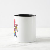 Mug Autism Mama Bow Coquette Maman Sensibilisation sur (Centre)