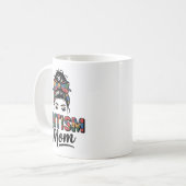 Mug Autism Mom (Devant gauche)