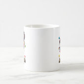 Mug Autism Mom Messy Bun - Fête des mères (Centre)