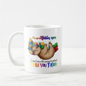 Mug Autism Mom - Sloth (Gauche)