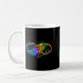 Mug Autism Red Instead Infinity Symbol Autistic Accept (Gauche)
