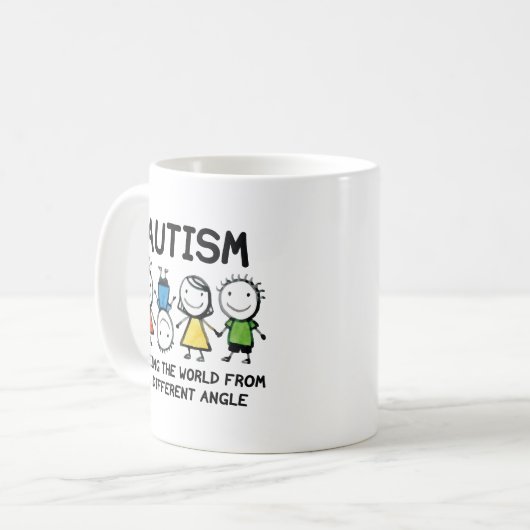Mug Autisme (Devant gauche)