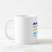 Mug Autisme de toute façon vous regard à lui (Gauche)